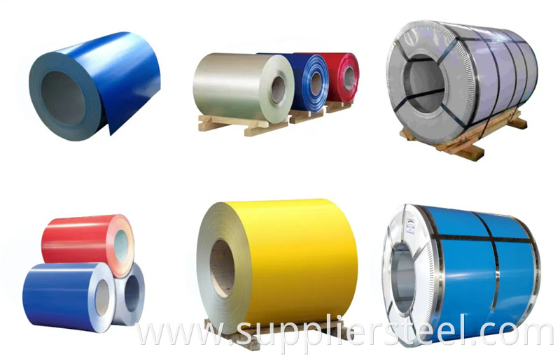 painted sheet metal coils